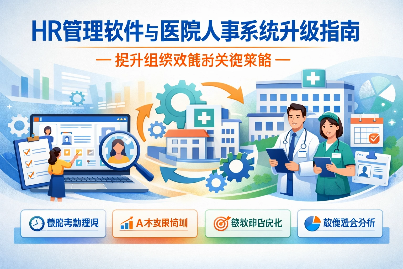 HR管理软件与医院人事系统升级指南：提升组织效能的关键策略