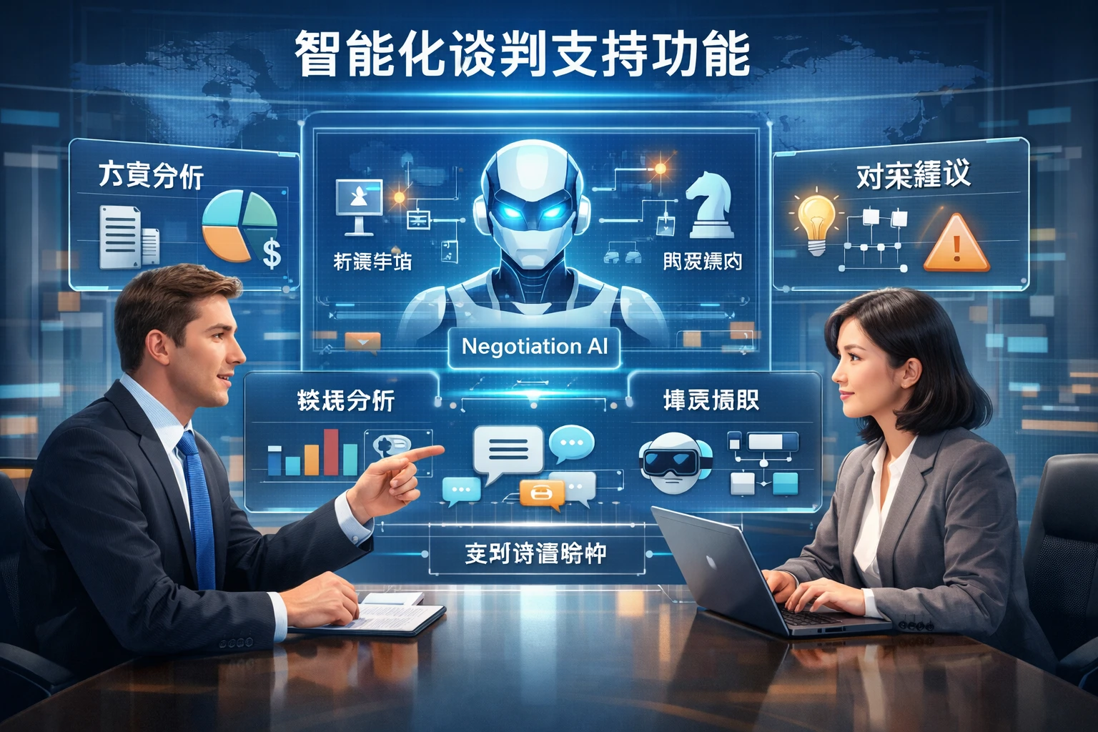 智能化谈判支持功能