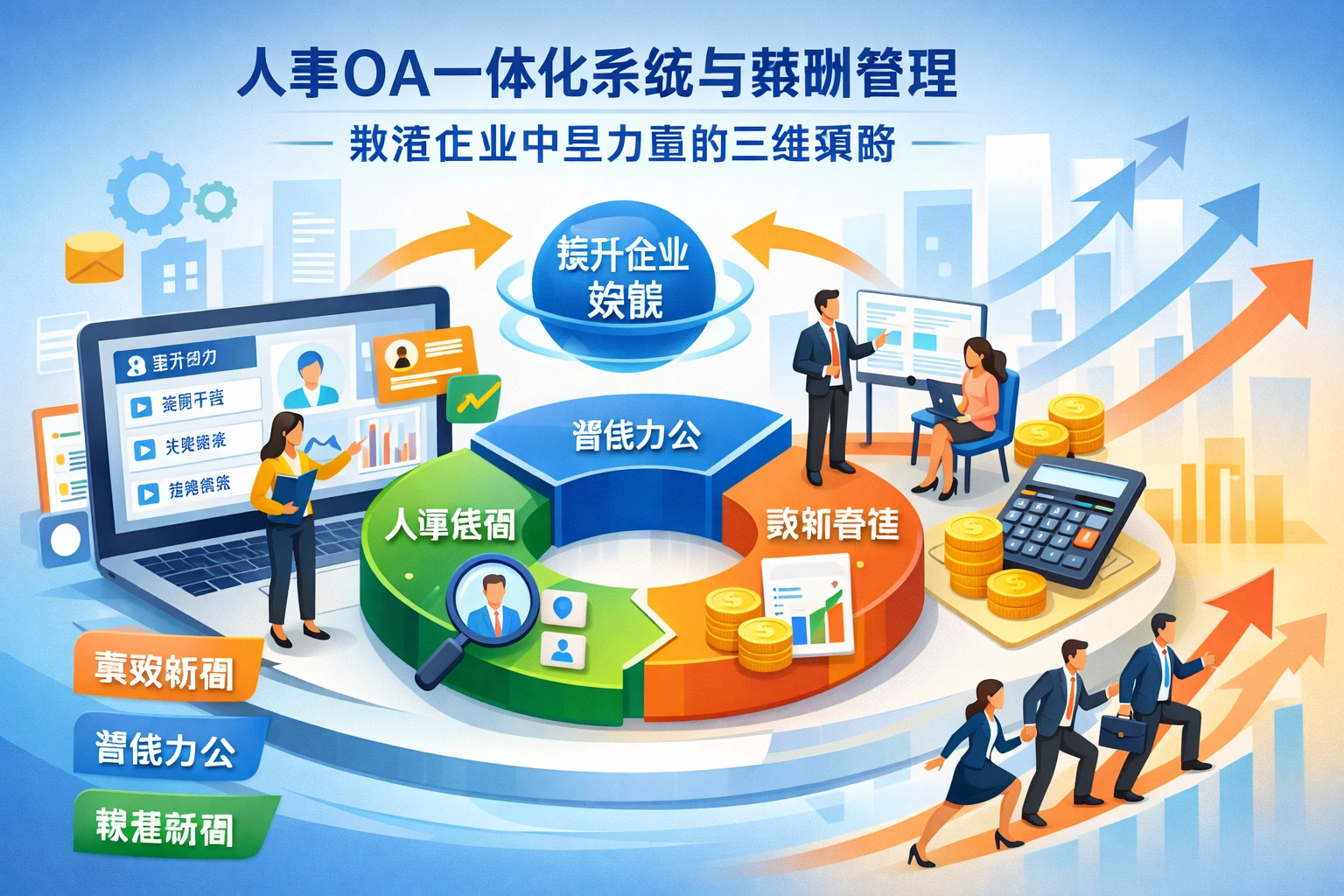 人事管理软件、人事OA一体化系统与薪酬管理系统：激活企业中坚力量的三维策略