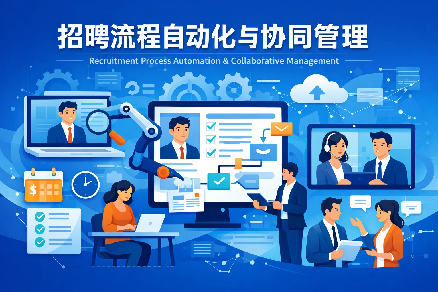招聘流程自动化与协同管理