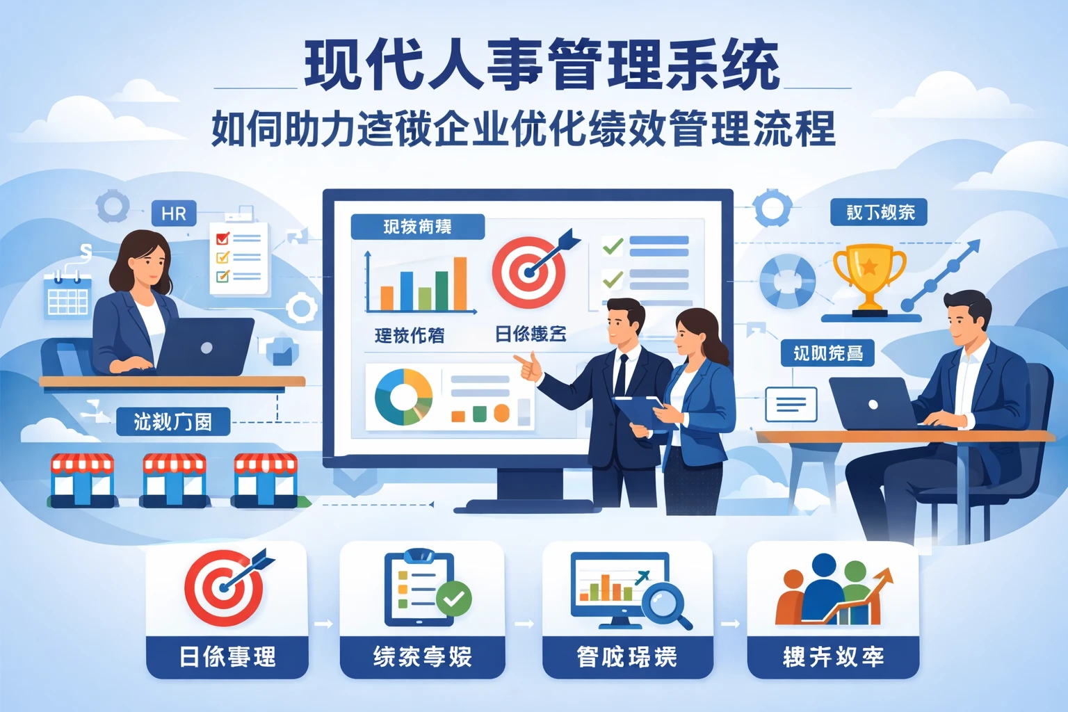 现代人事管理系统如何助力连锁企业优化绩效管理流程