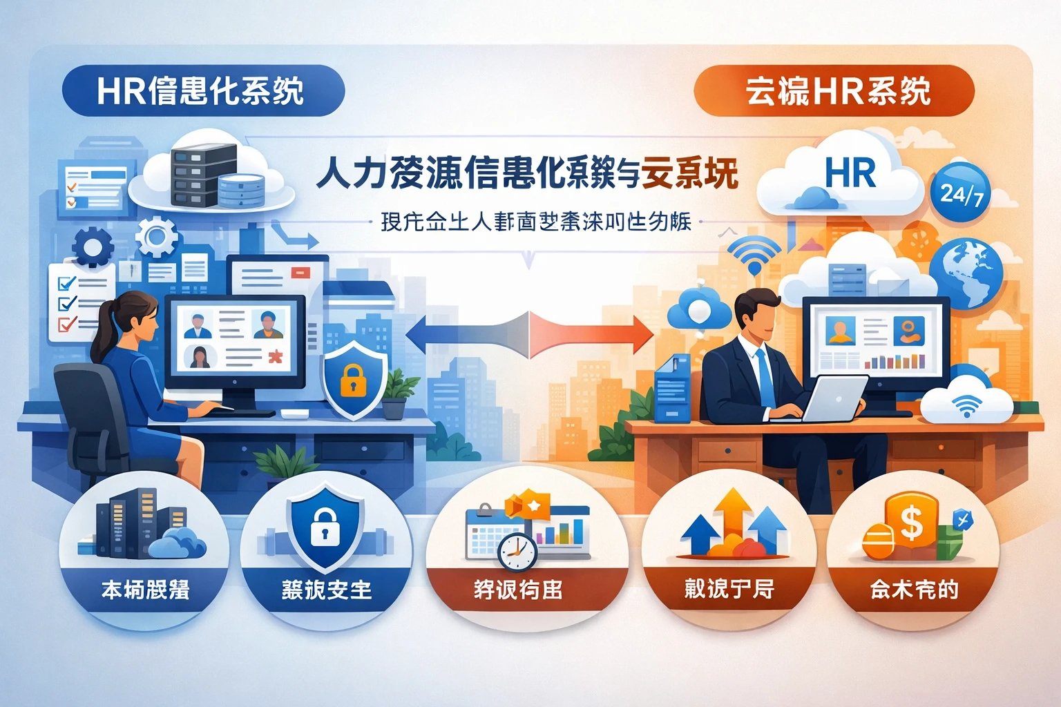 人力资源信息化系统与云系统：现代企业人事管理系统对比分析