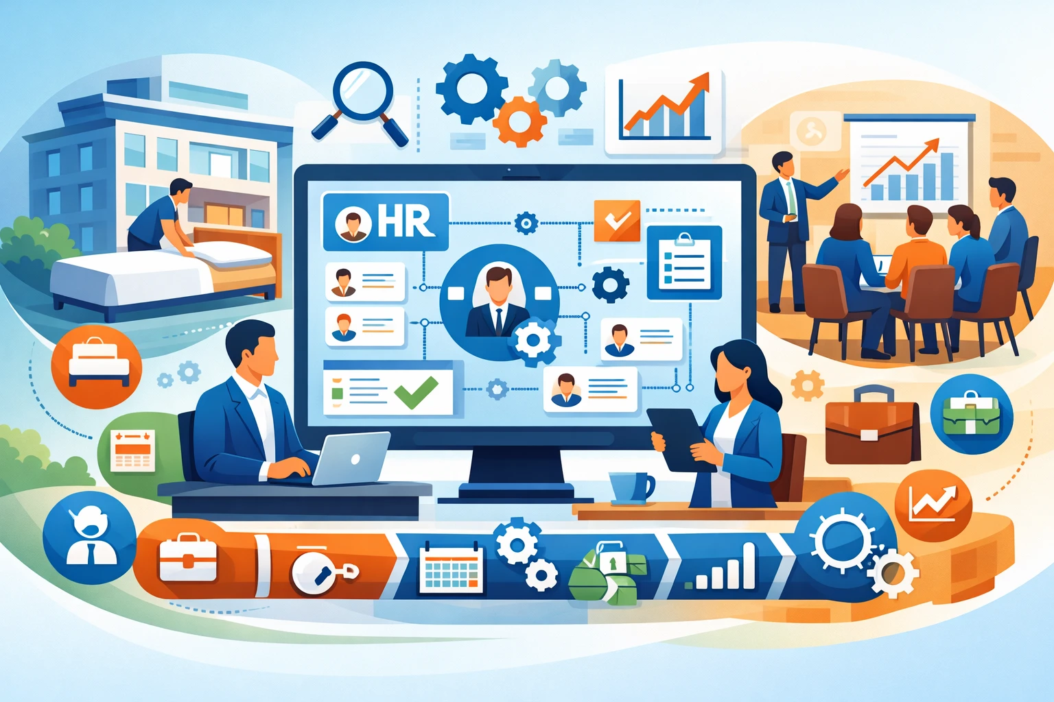 人事系统在现代企业宿舍管理与人力资源全流程优化中的关键作用