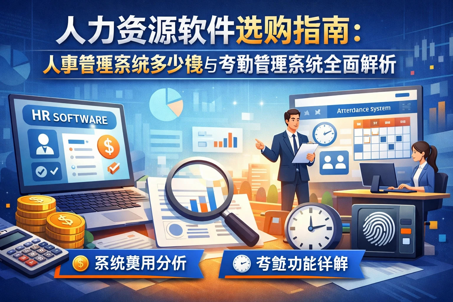 人力资源软件选购指南:人事管理系统多少钱与考勤管理系统全面解析