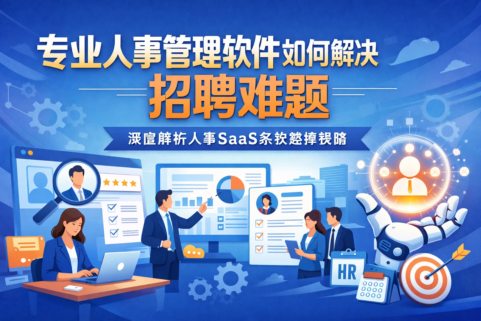 专业人事管理软件如何解决招聘难题——深度解析人事SaaS系统选择策略