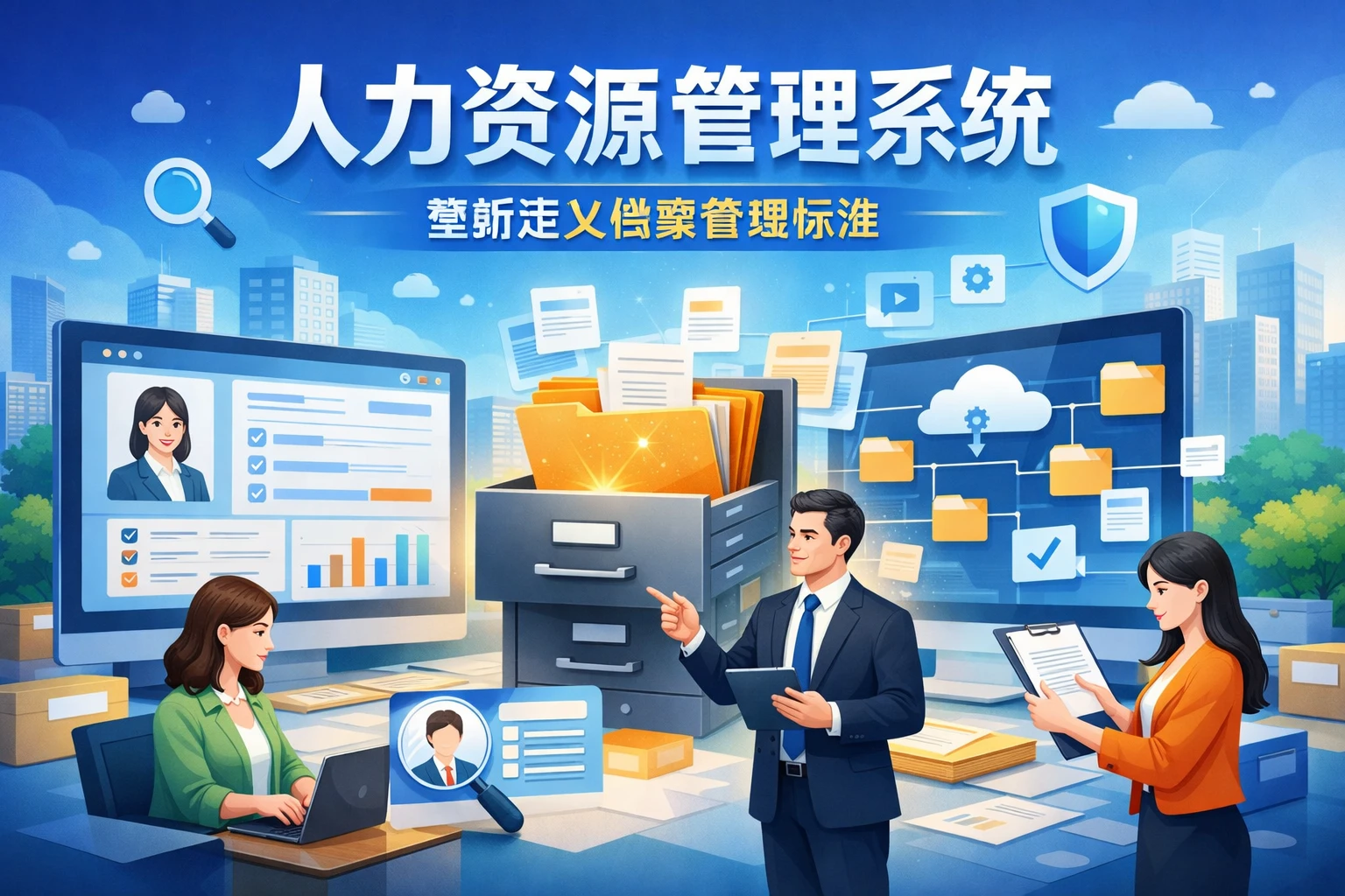 人力资源管理系统:重新定义档案管理标准