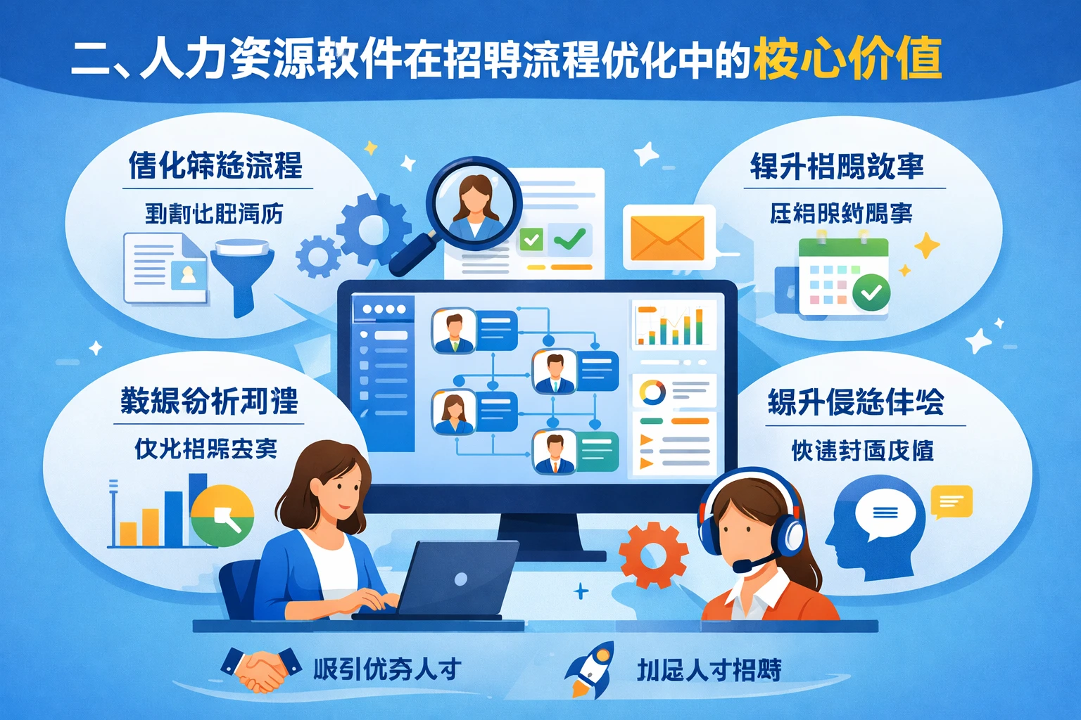 二、人力资源软件在招聘流程优化中的核心价值
