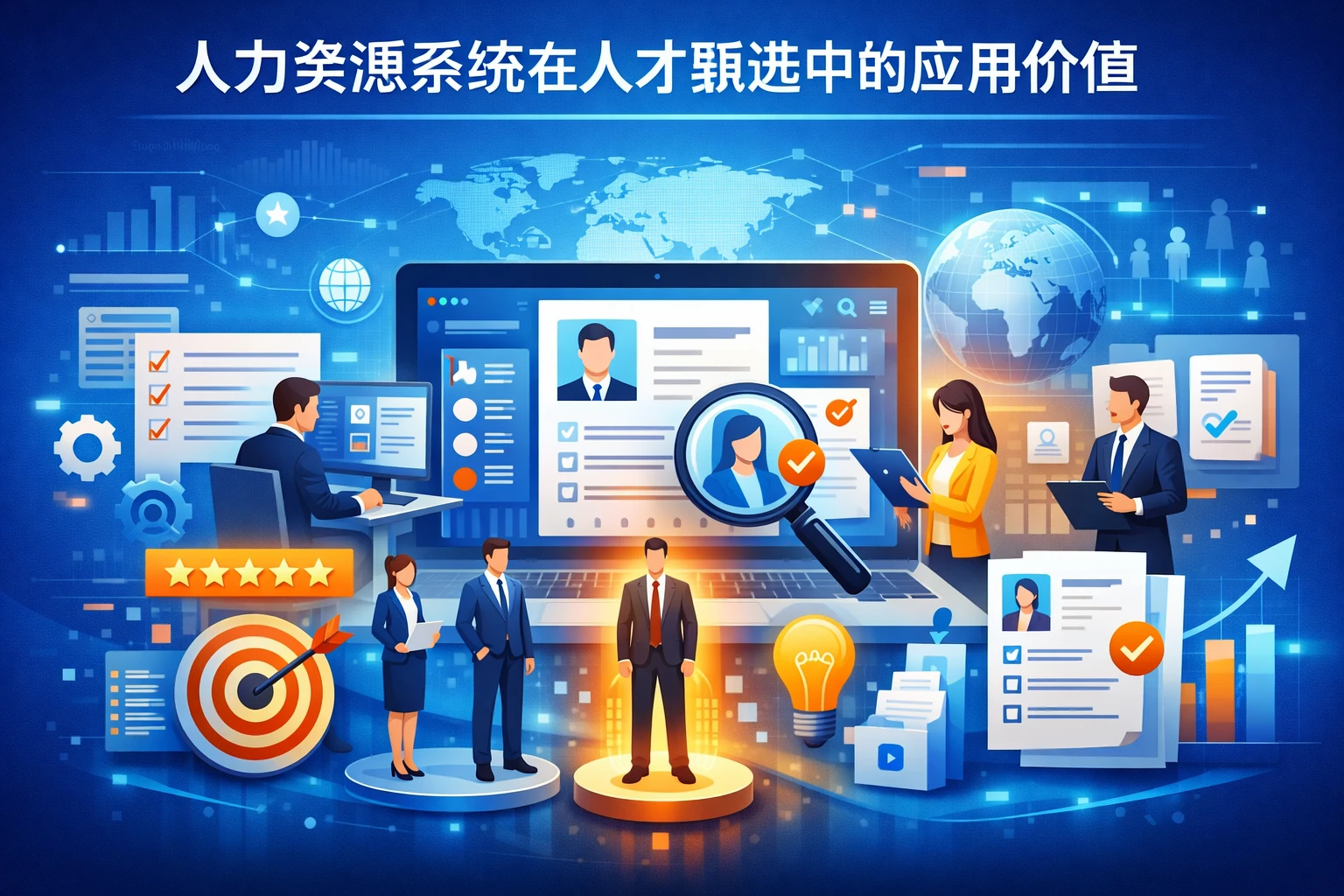 人力资源系统在人才甄选中的应用价值