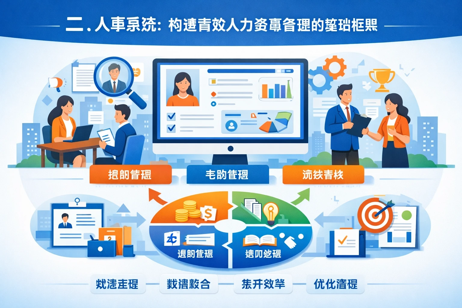 二、人事系统：构建高效人力资源管理的基础框架
