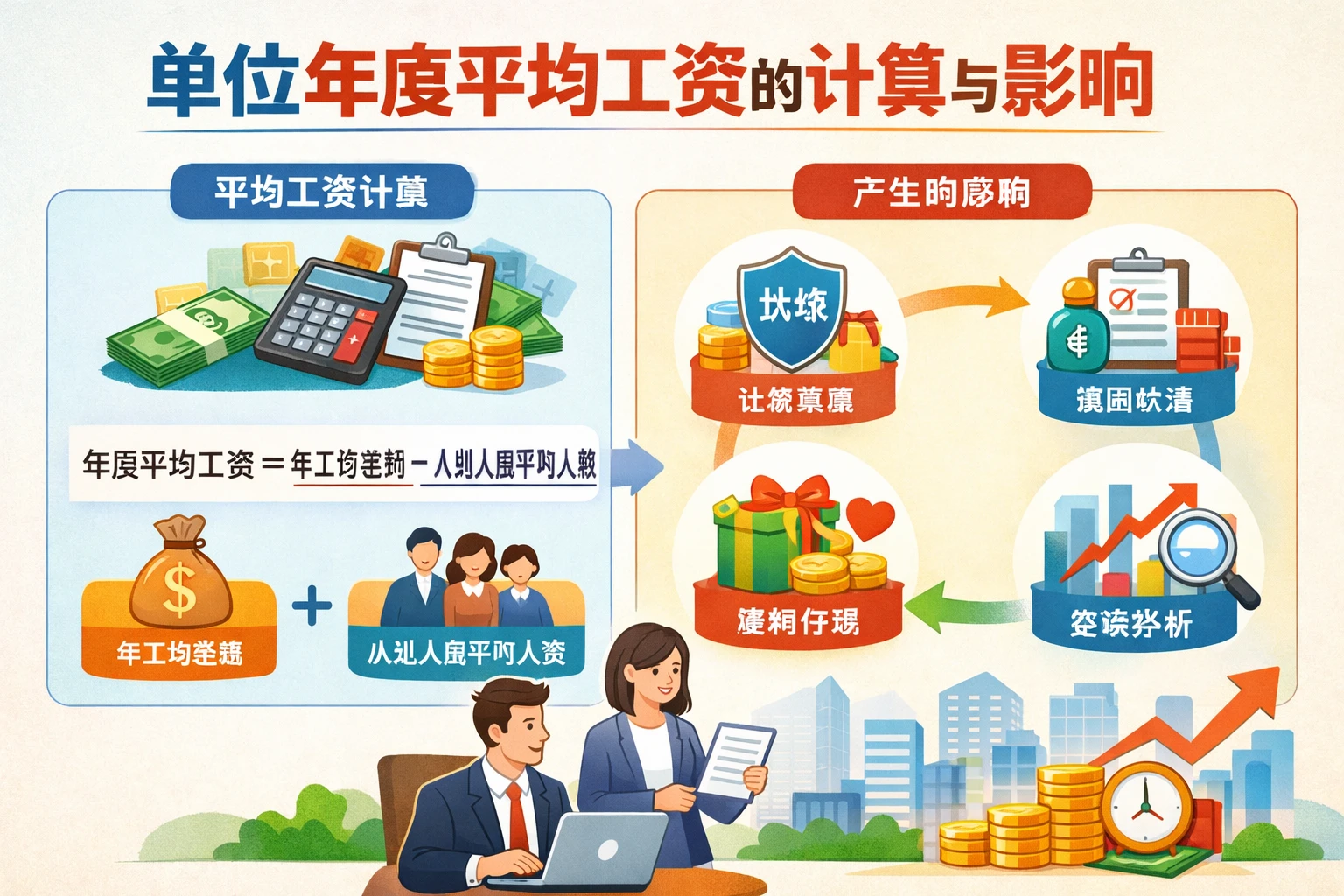 单位年度平均工资的计算与影响