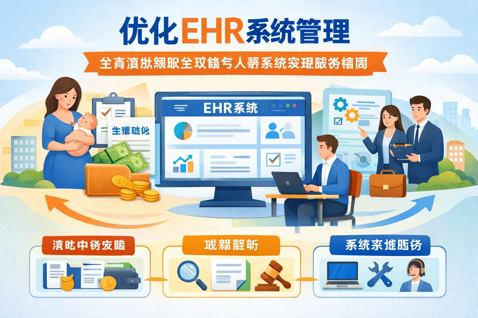 优化ehr系统管理:生育津贴领取全攻略与人事系统实施服务指南