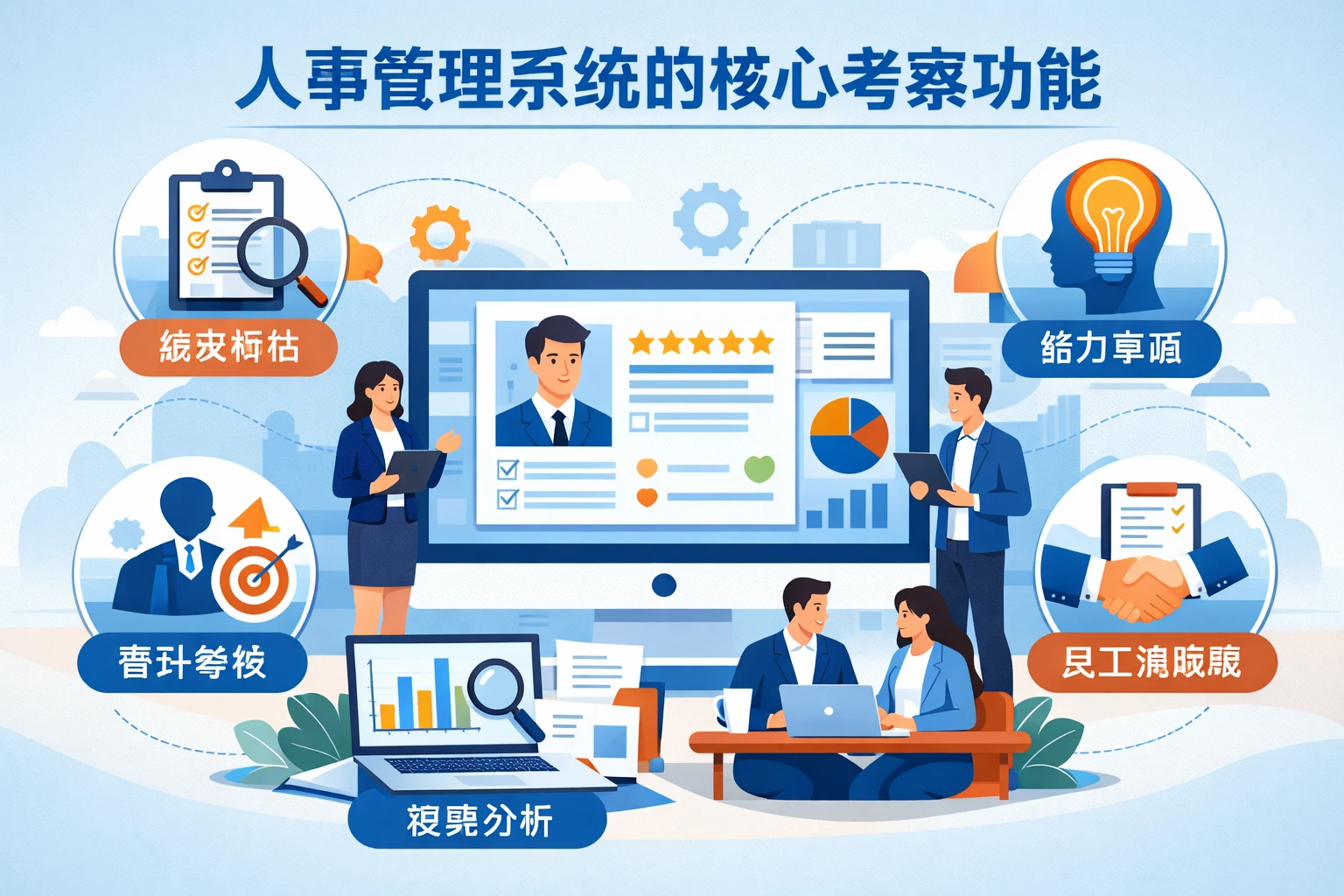 人事管理系统的核心考察功能