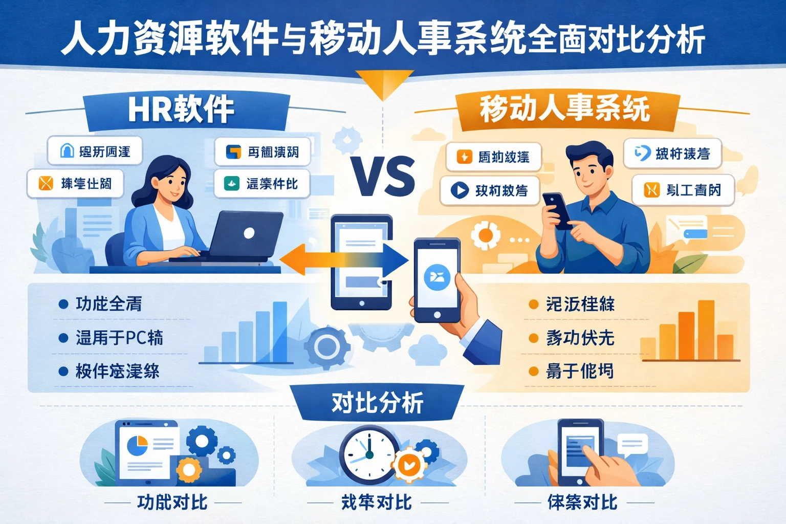 人力资源软件与移动人事系统全面对比分析