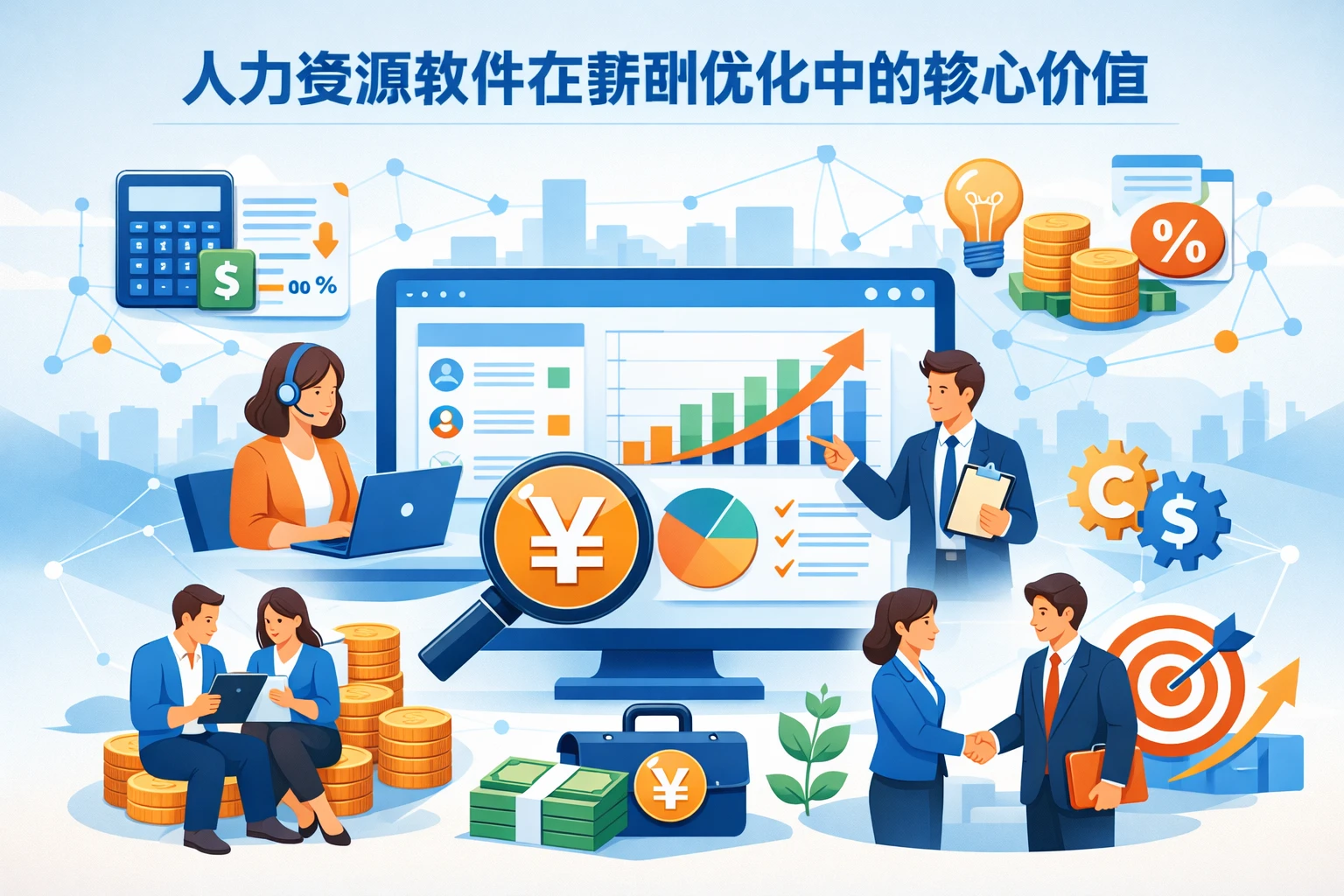 人力资源软件在薪酬优化中的核心价值