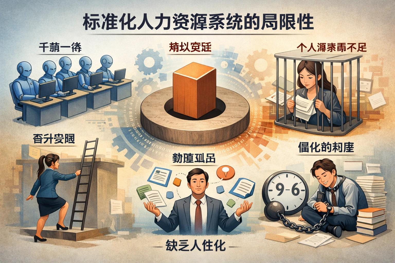 标准化人力资源系统的局限性