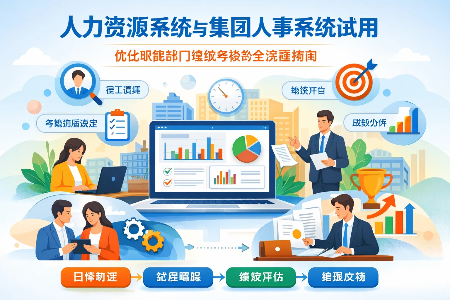 人力资源系统与集团人事系统试用：优化职能部门绩效考核的全流程指南