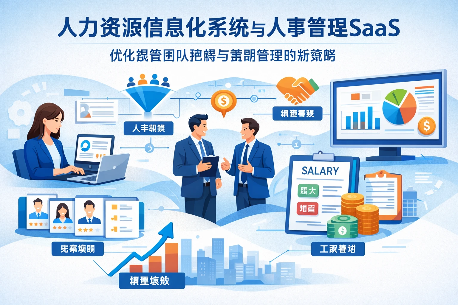人力资源信息化系统与人事管理SaaS：优化销售团队招聘与薪酬管理的新策略