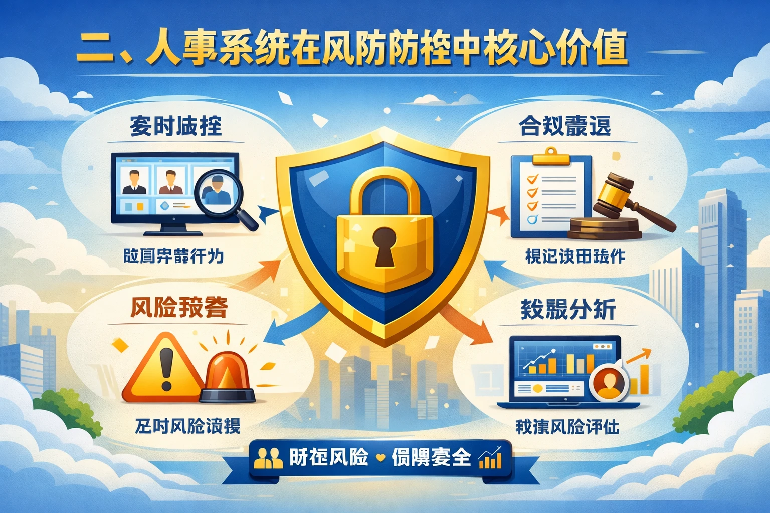 二、人事系统在风险防控中的核心价值