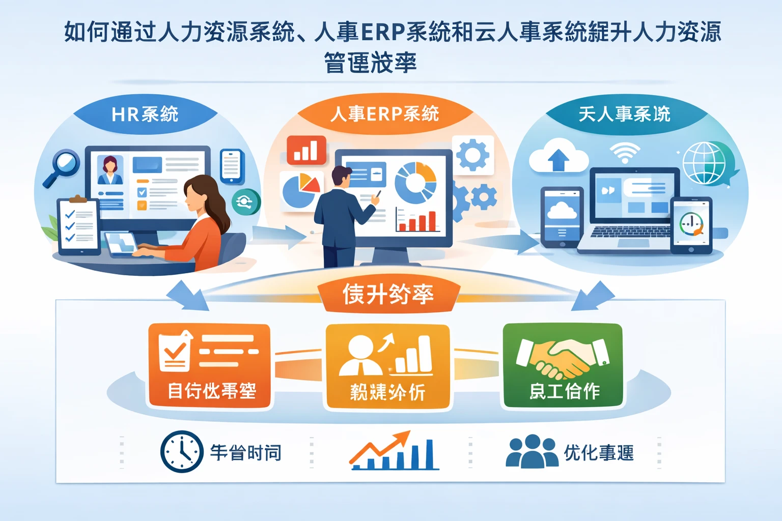 如何通过人力资源系统、人事ERP系统和云人事系统提升人力资源管理效率