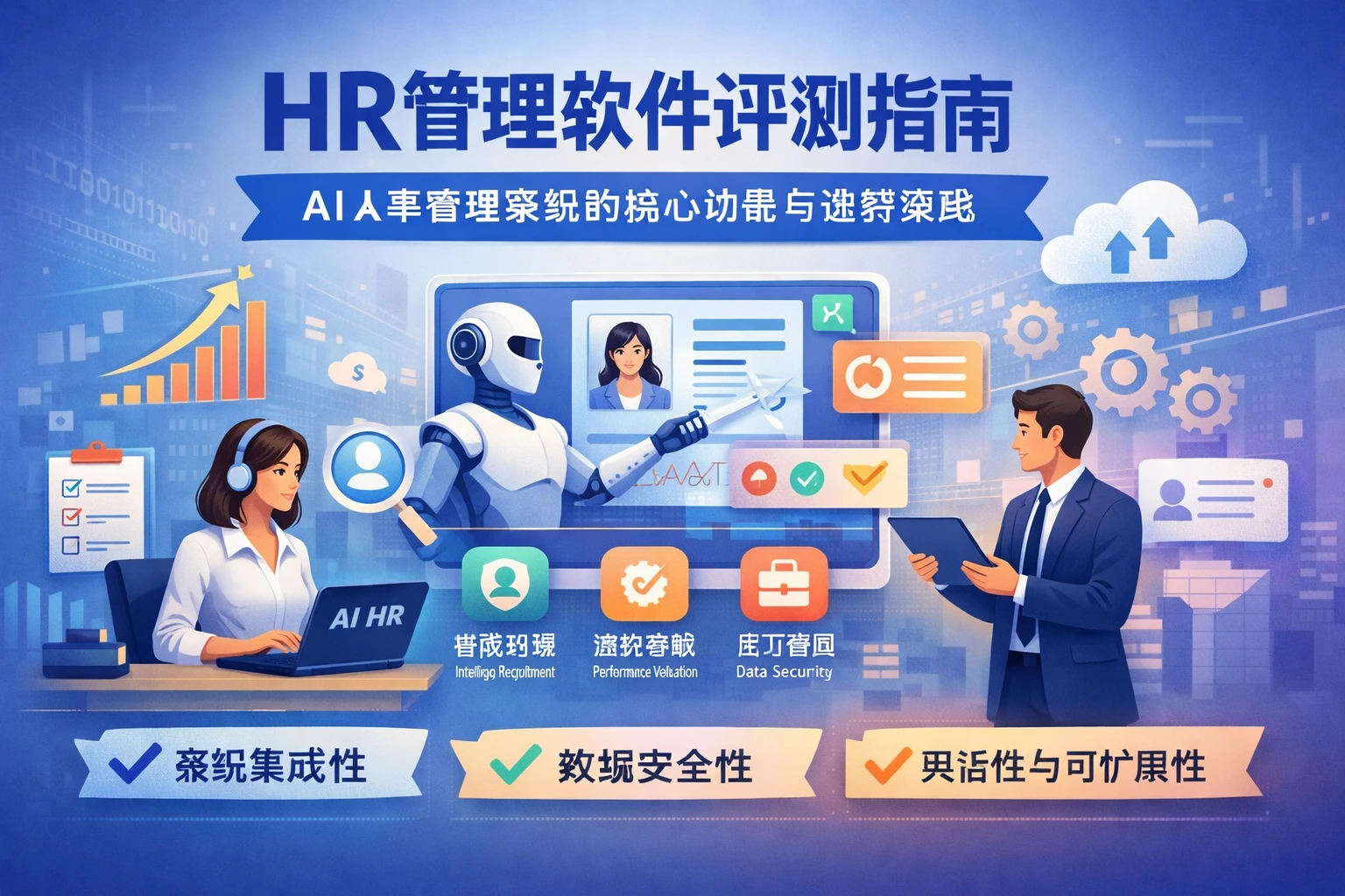 HR管理软件评测指南：AI人事管理系统的核心功能与选择策略