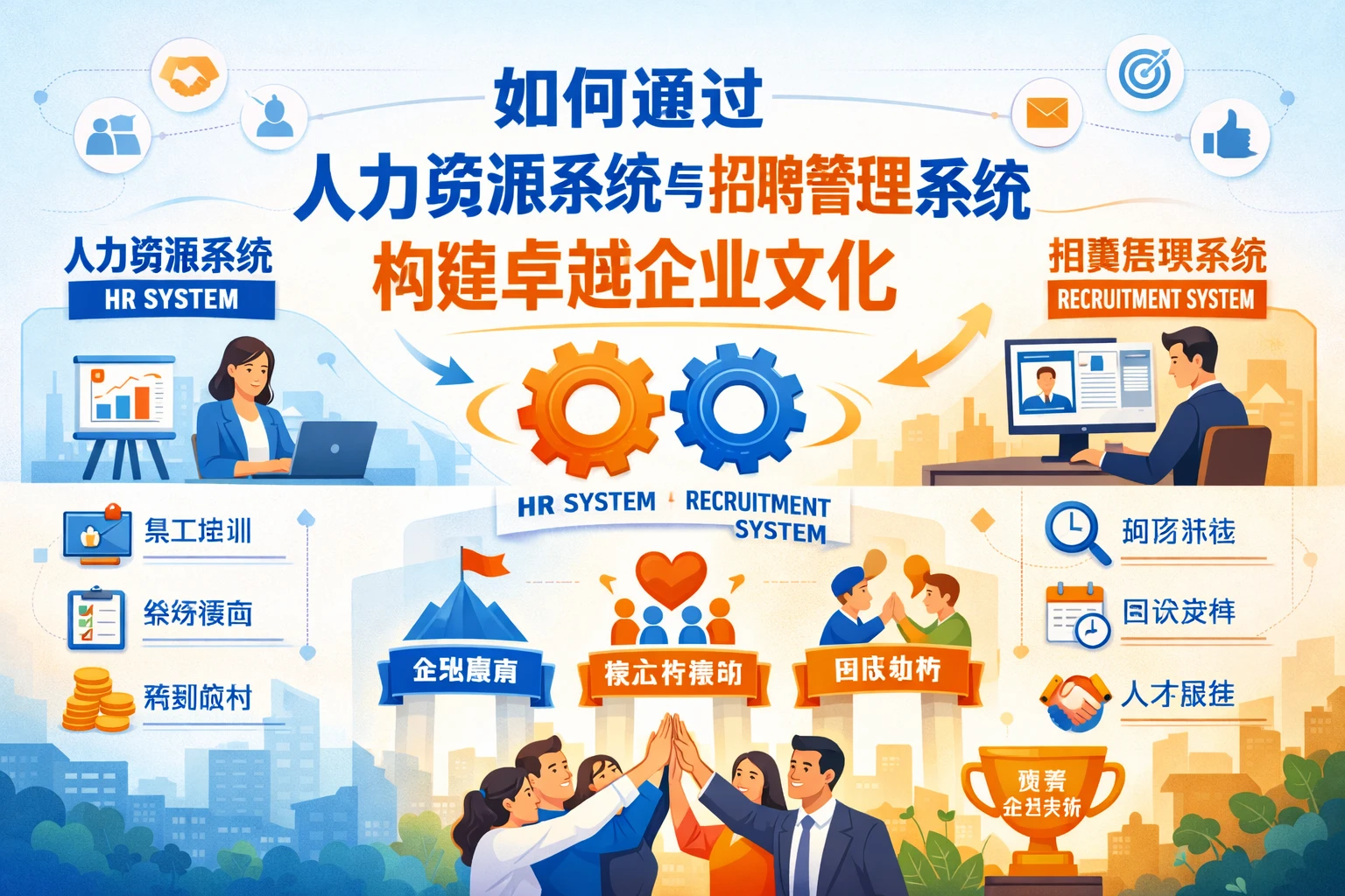 如何通过人力资源系统与招聘管理系统构建卓越企业文化