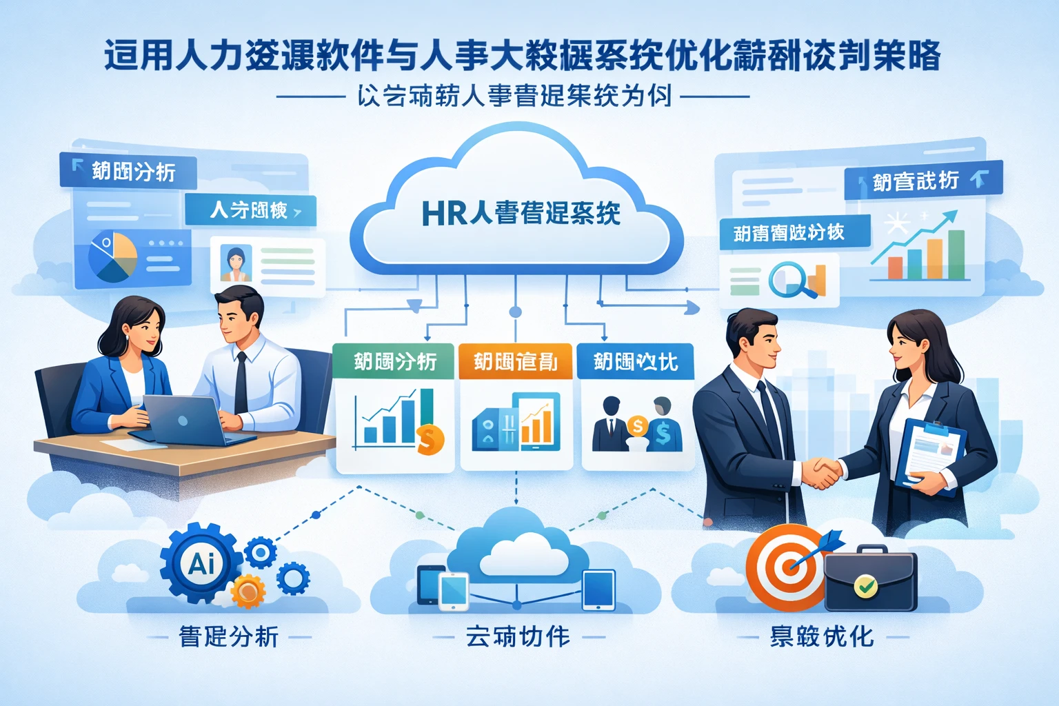 运用人力资源软件与人事大数据系统优化薪酬谈判策略——以云端人事管理系统为例