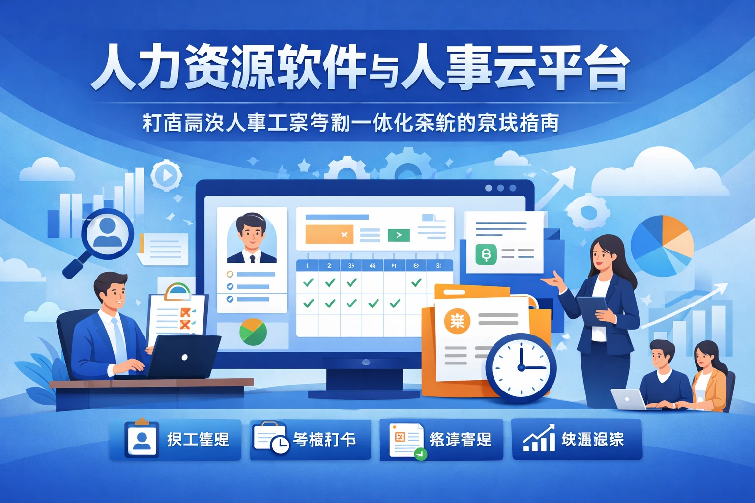 人力资源软件与人事云平台：打造高效人事工资考勤一体化系统的实战指南