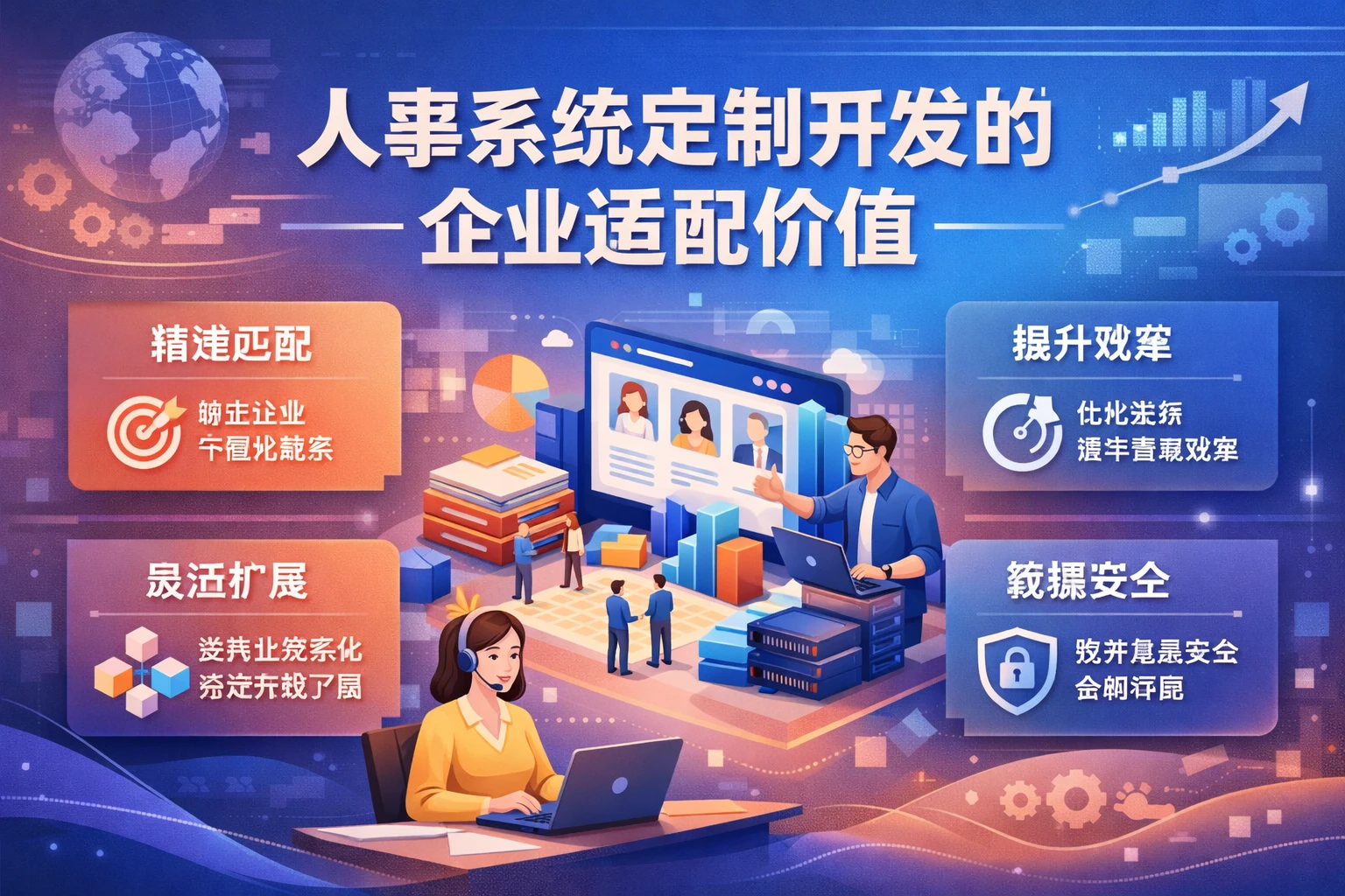 人事系统定制开发的企业适配价值