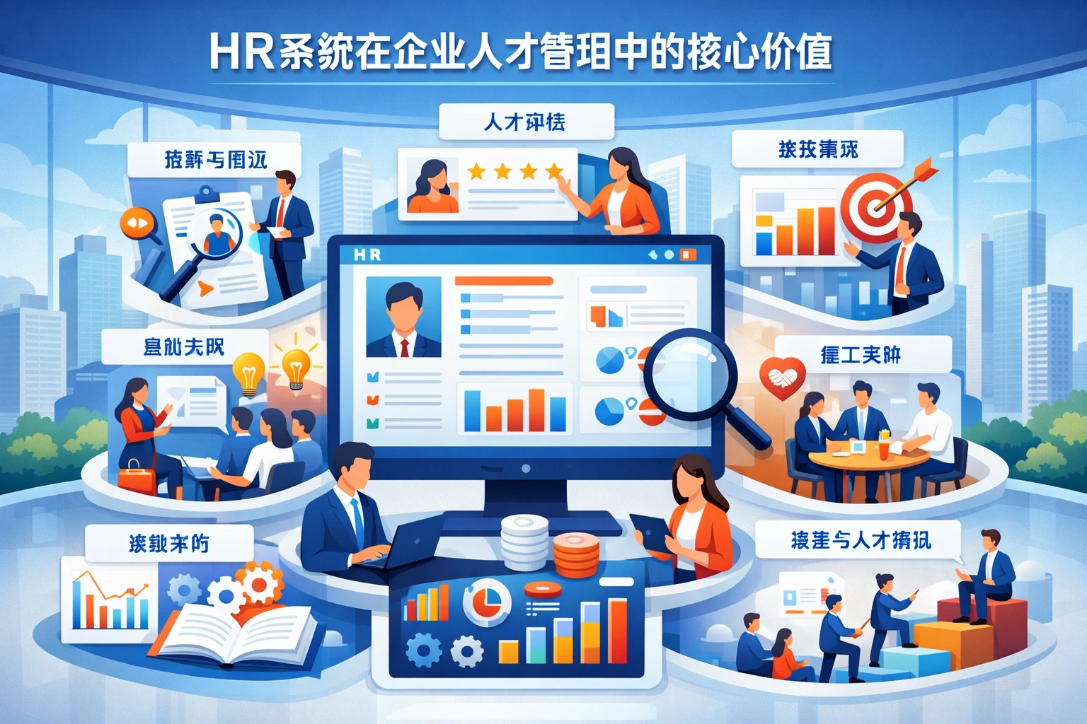 HR系统在企业人才管理中的核心价值