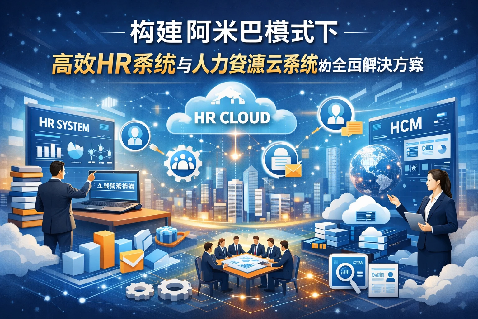 构建阿米巴模式下高效HR系统与人力资源云系统的全面解决方案