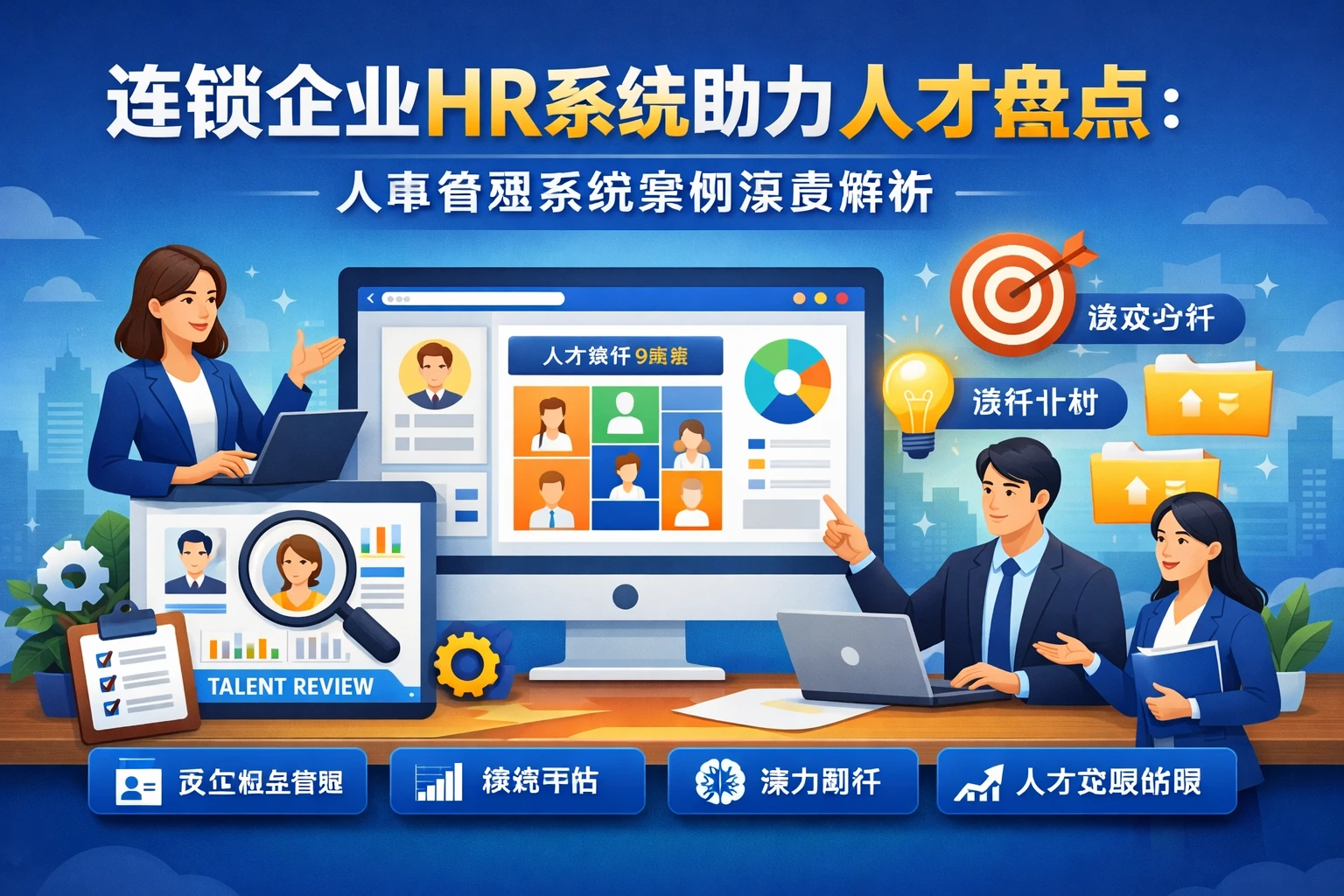 连锁企业HR系统助力人才盘点：人事管理系统案例深度解析