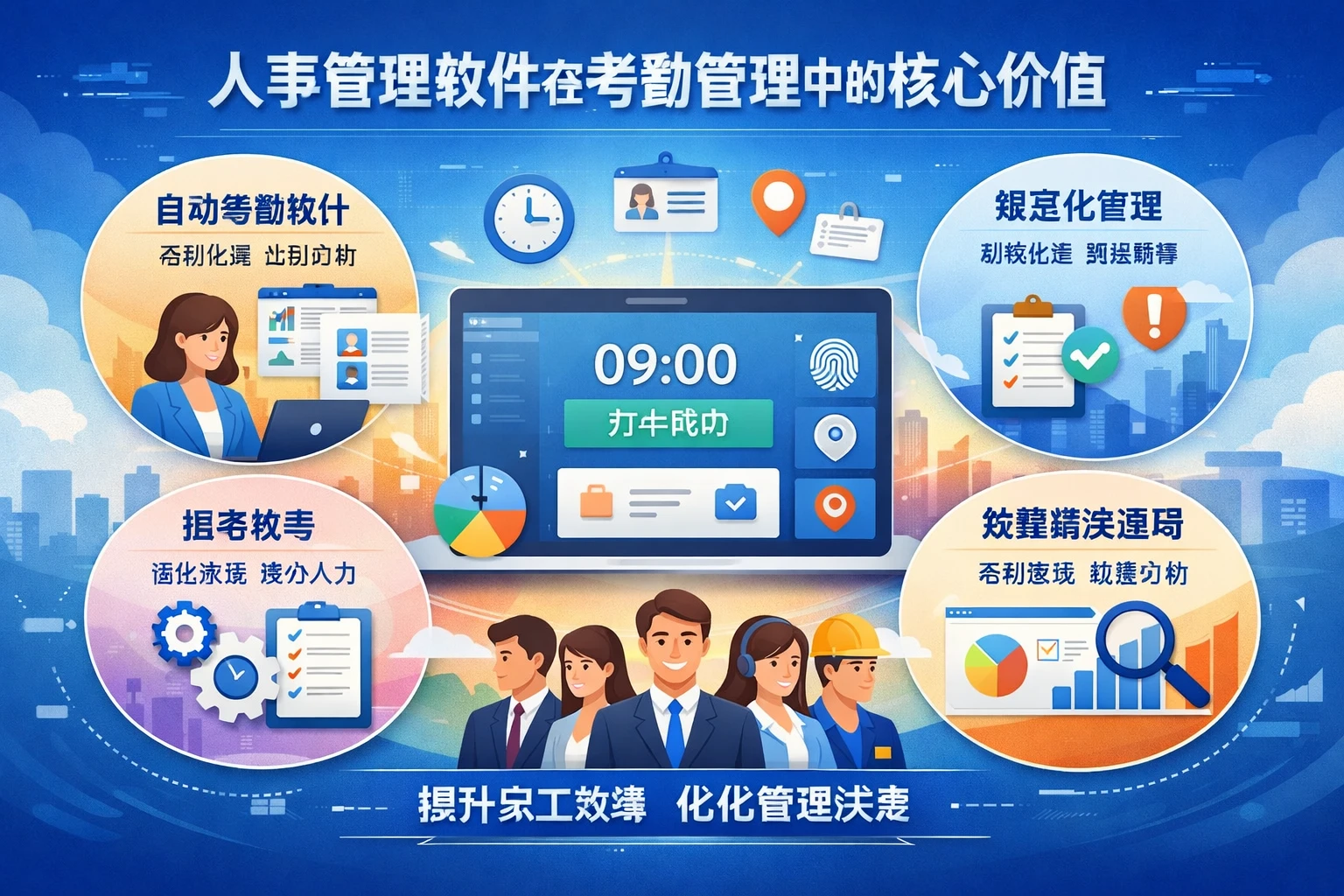 人事管理软件在考勤管理中的核心价值