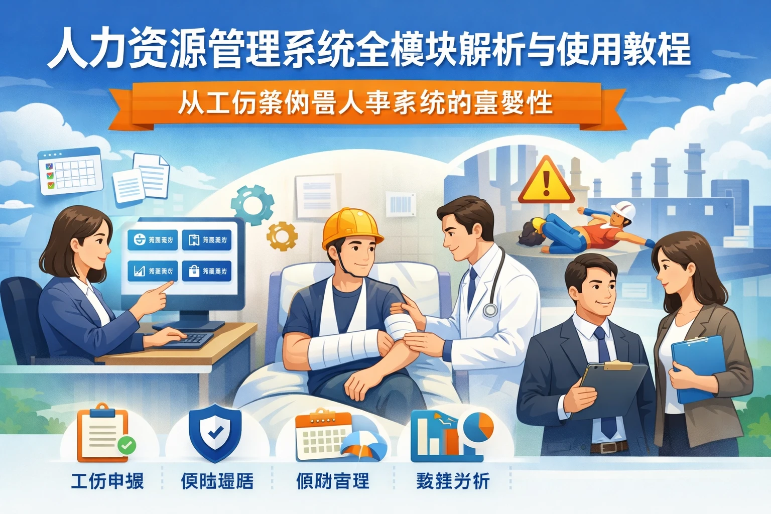 人力资源管理系统全模块解析与使用教程:从工伤案例看人事系统的重要性