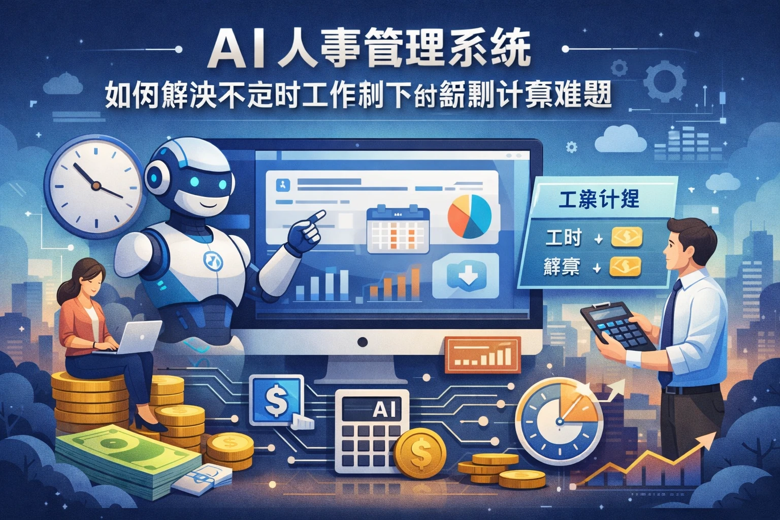 AI人事管理系统如何解决不定时工作制下的薪酬计算难题