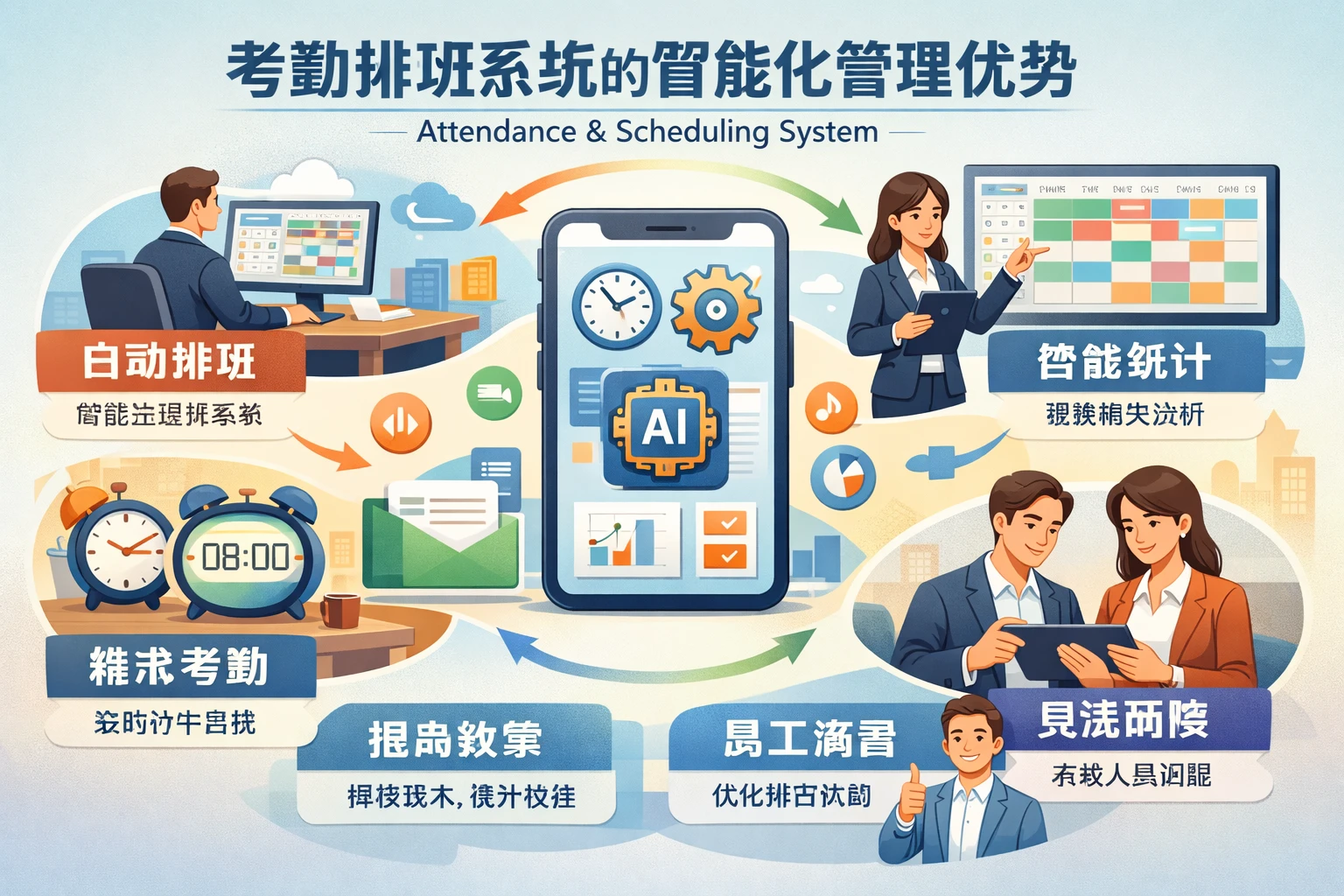 考勤排班系统的智能化管理优势