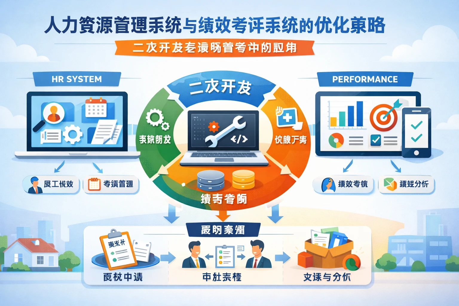 人力资源管理系统与绩效考评系统的优化策略：二次开发在离职管理中的应用