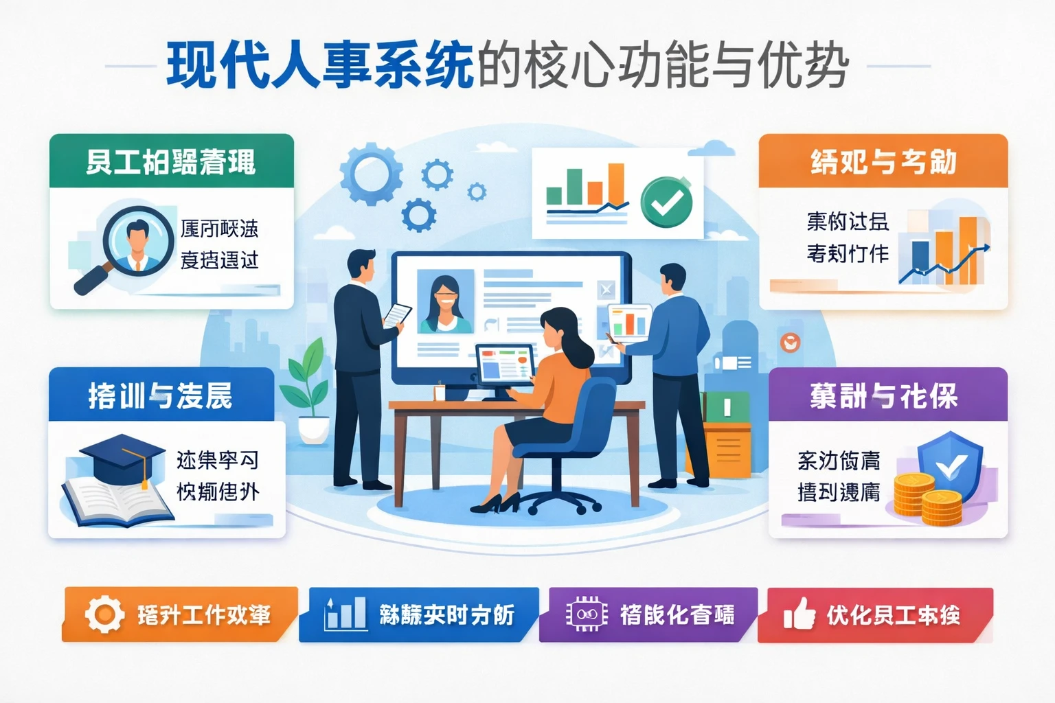 现代人事系统的核心功能与优势