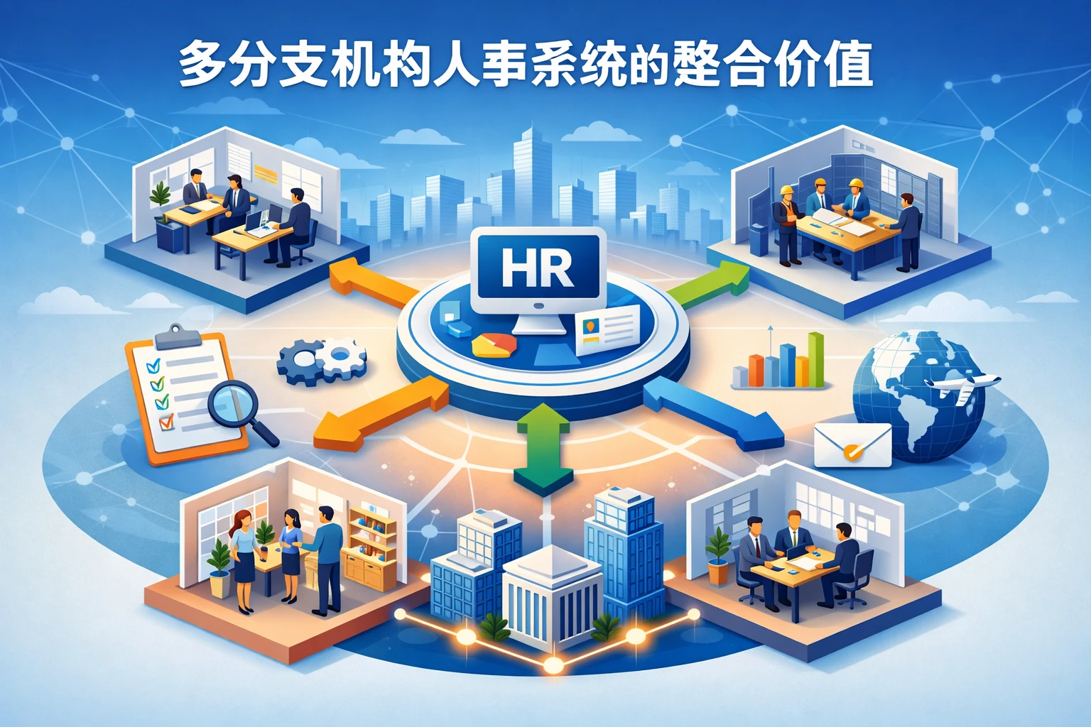 多分支机构人事系统的整合价值