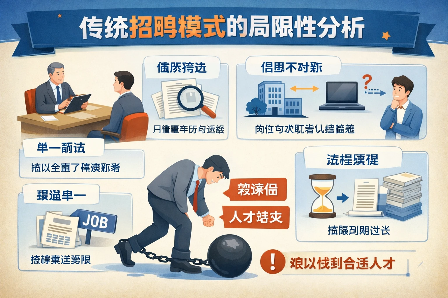 传统招聘模式的局限性分析