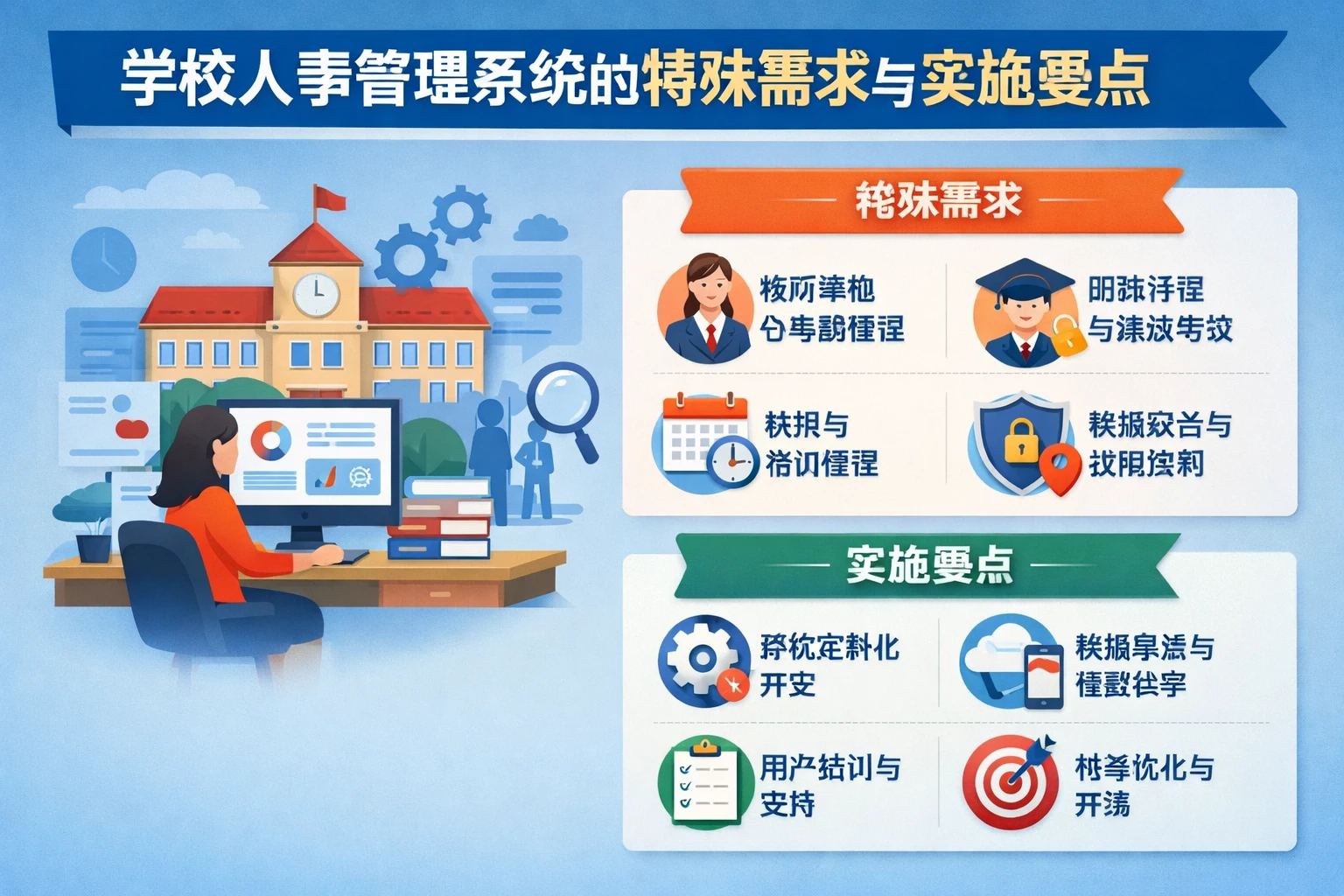 学校人事管理系统的特殊需求与实施要点