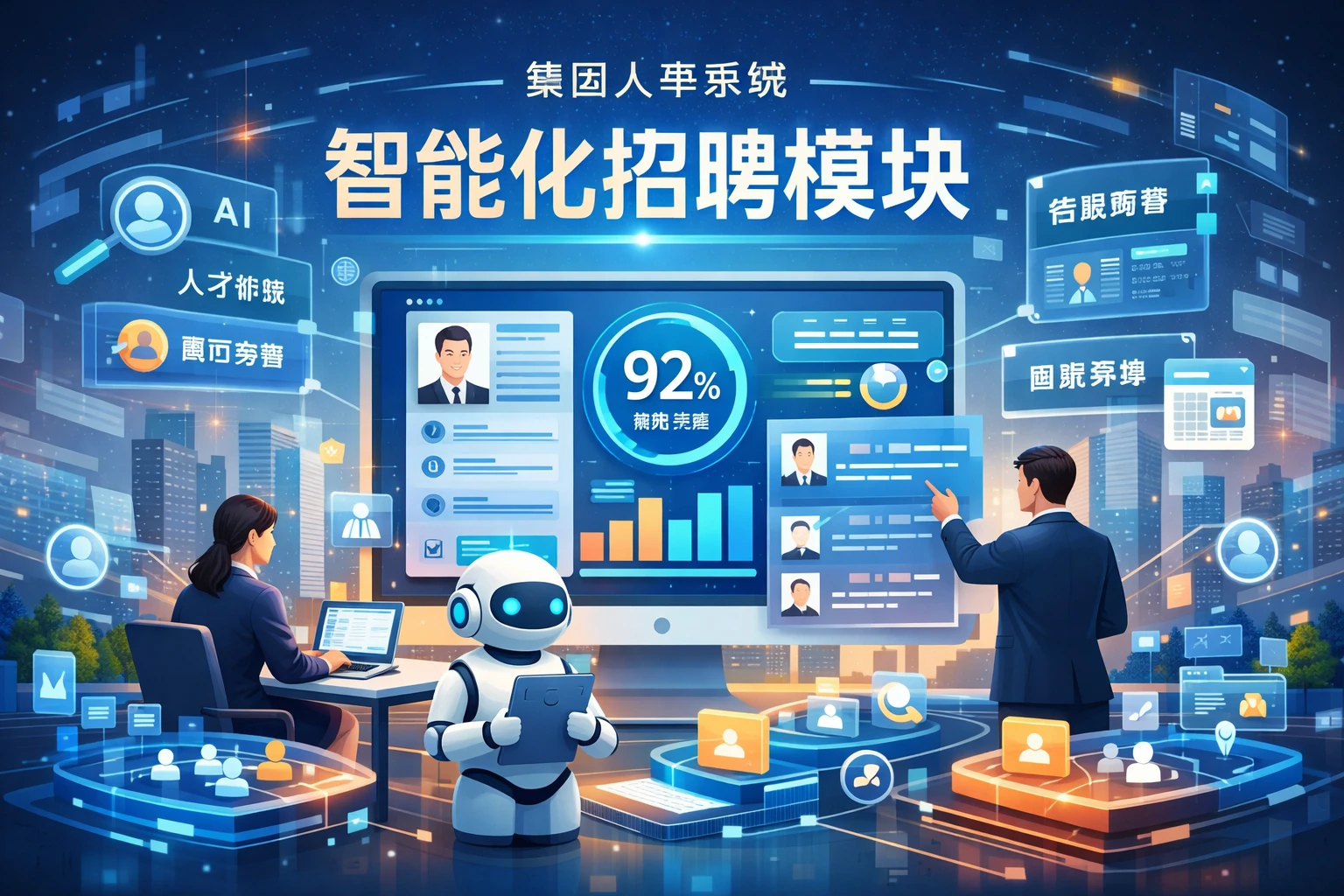 集团人事系统中的智能化招聘模块