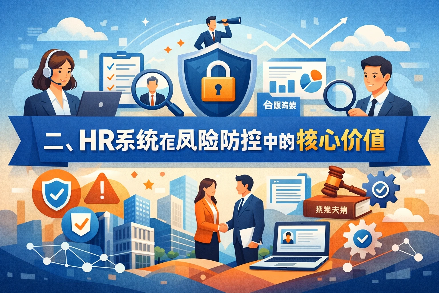 二、HR系统在风险防控中的核心价值
