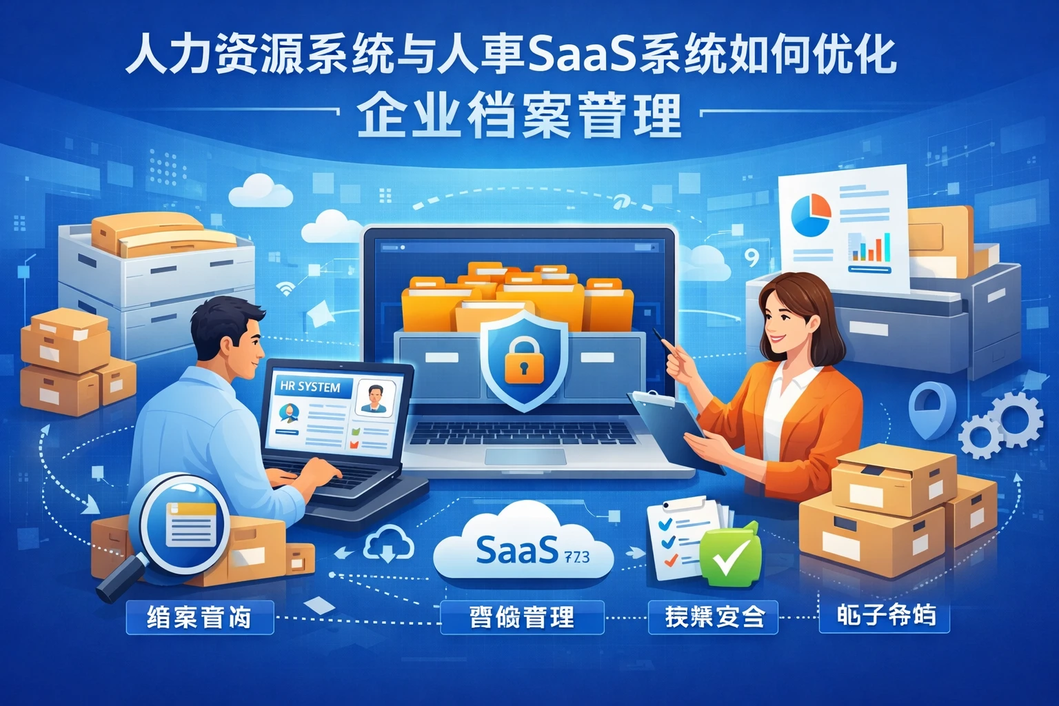 人力资源系统与人事SaaS系统如何优化企业档案管理