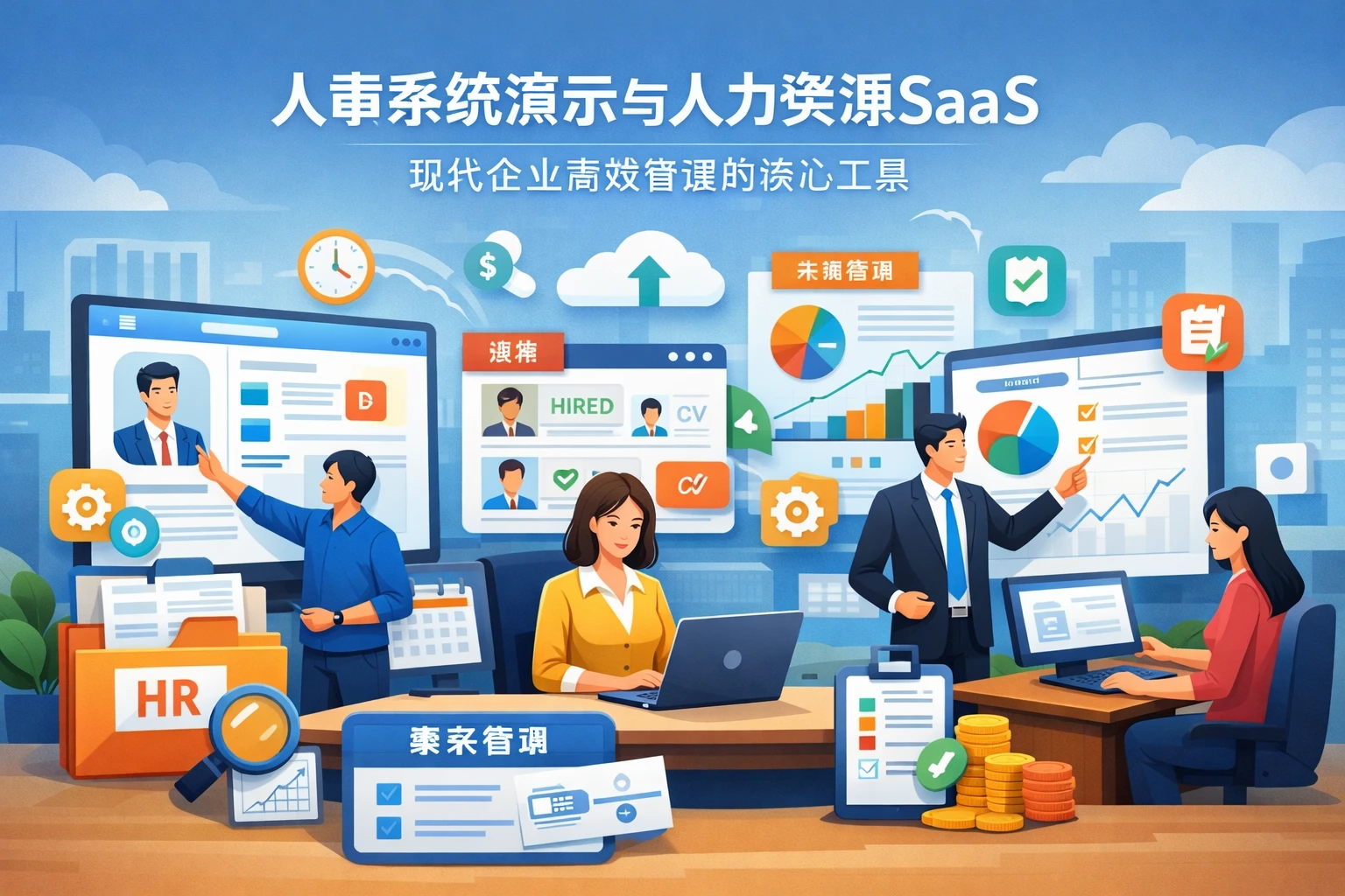 人事系统演示与人力资源SaaS:现代企业高效管理的核心工具