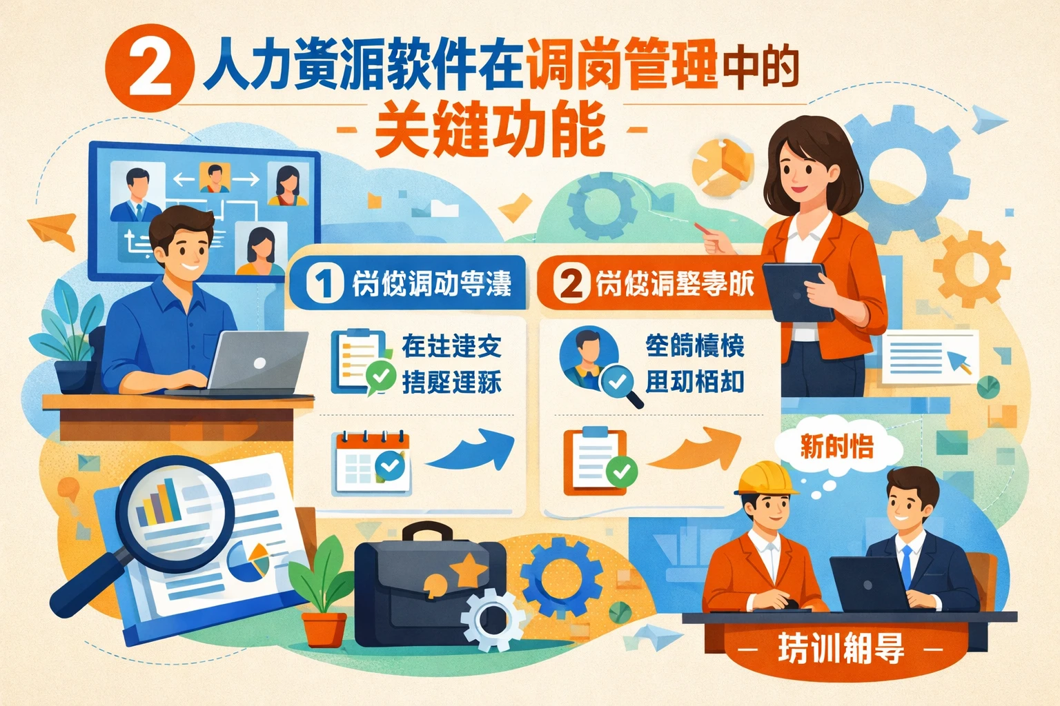 2 人力资源软件在调岗管理中的关键功能