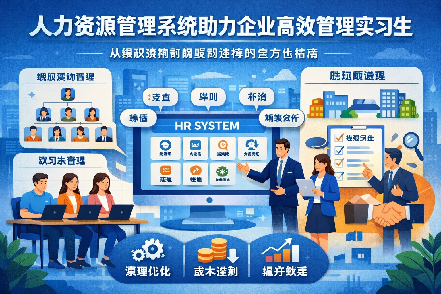 人力资源管理系统助力企业高效管理实习生：从组织架构到供应商选择的全方位指南