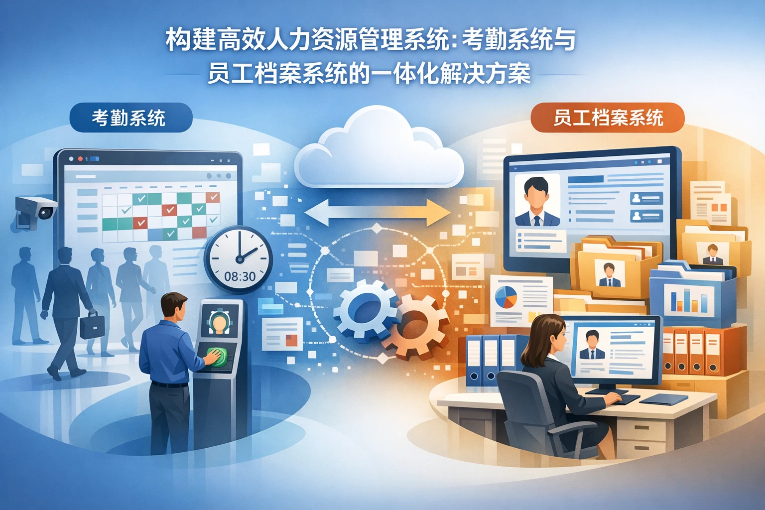 构建高效人力资源管理系统：考勤系统与员工档案系统的一体化解决方案