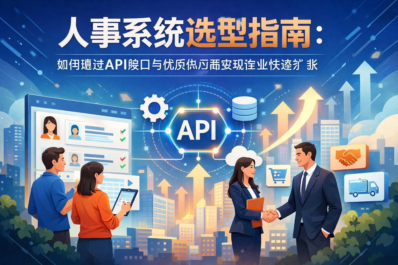 人事系统选型指南:如何通过API接口与优质供应商实现企业快速扩张