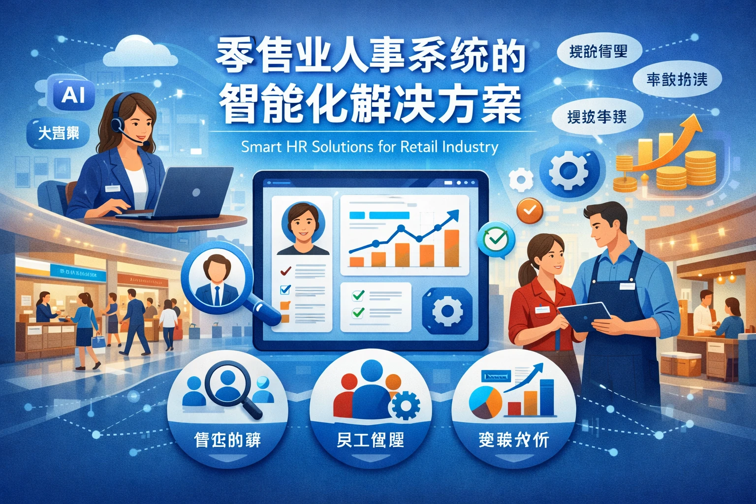 零售业人事系统的智能化解决方案