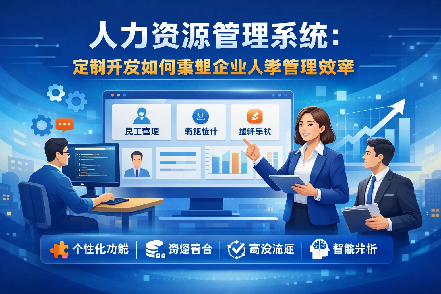 人力资源管理系统:定制开发如何重塑企业人事管理效率